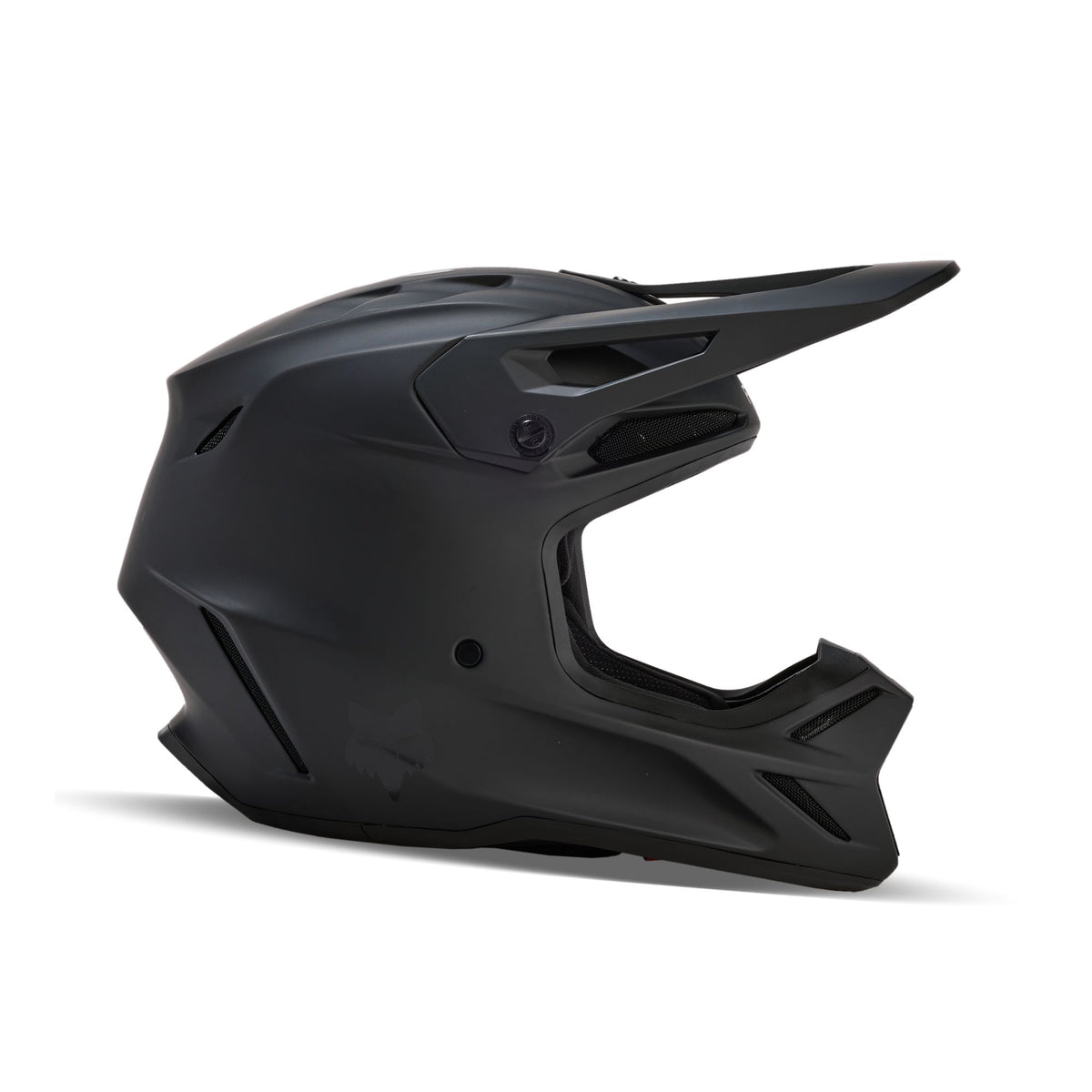 Fox Racing V3 Solid Helmet - Matte Black