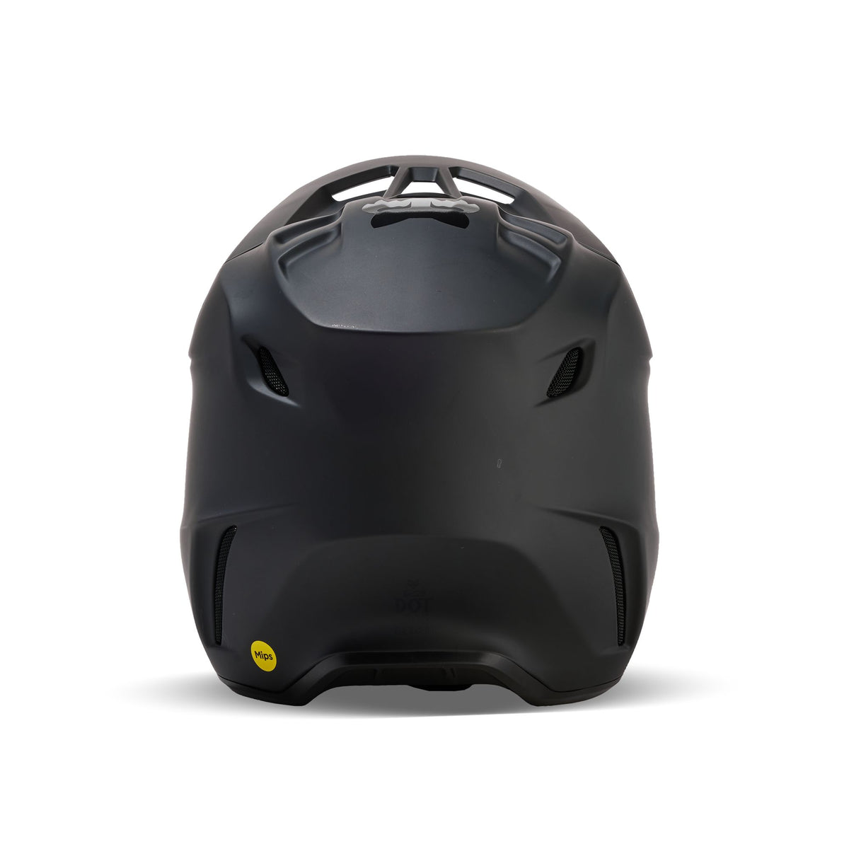 Fox Racing V3 Solid Helmet - Matte Black