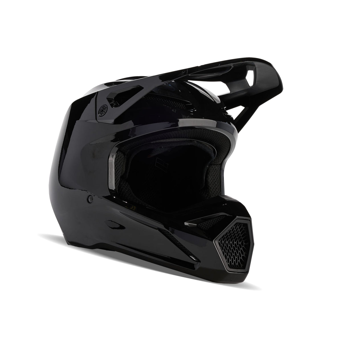 Fox Racing V1 Solid Helmet - Black