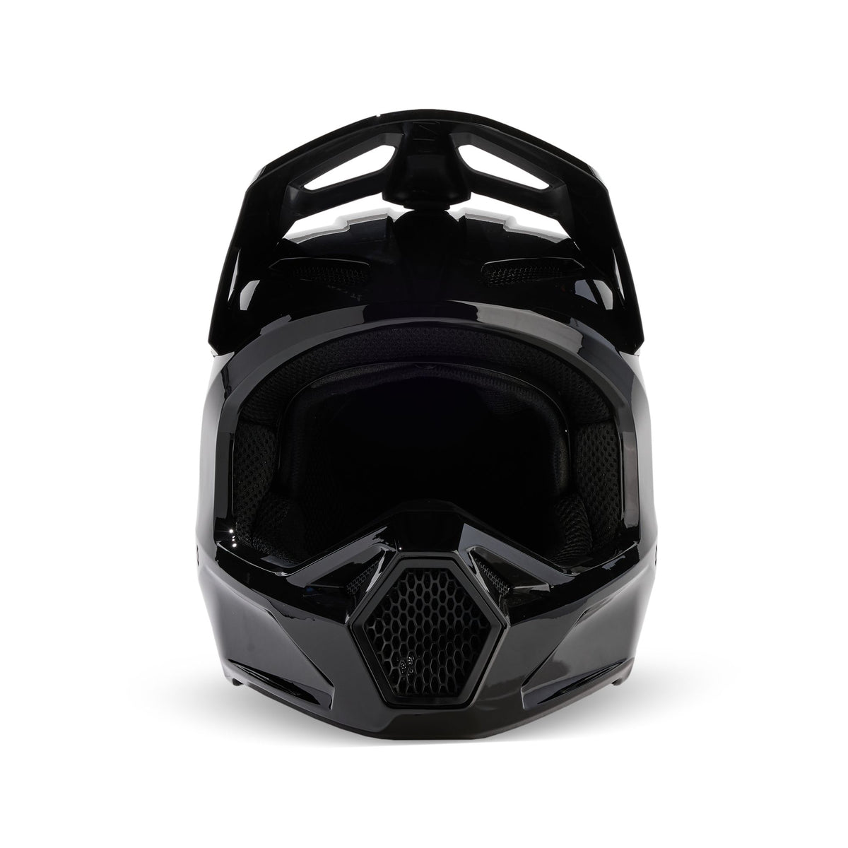 Fox Racing V1 Solid Helmet - Black