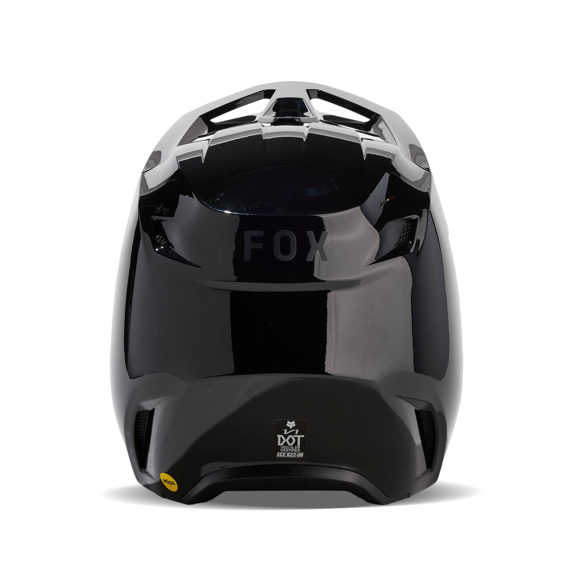 Fox Racing V1 Solid Helmet - Black