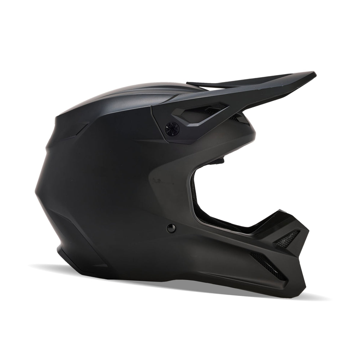 Fox Racing V1 Solid Helmet - Matte Black