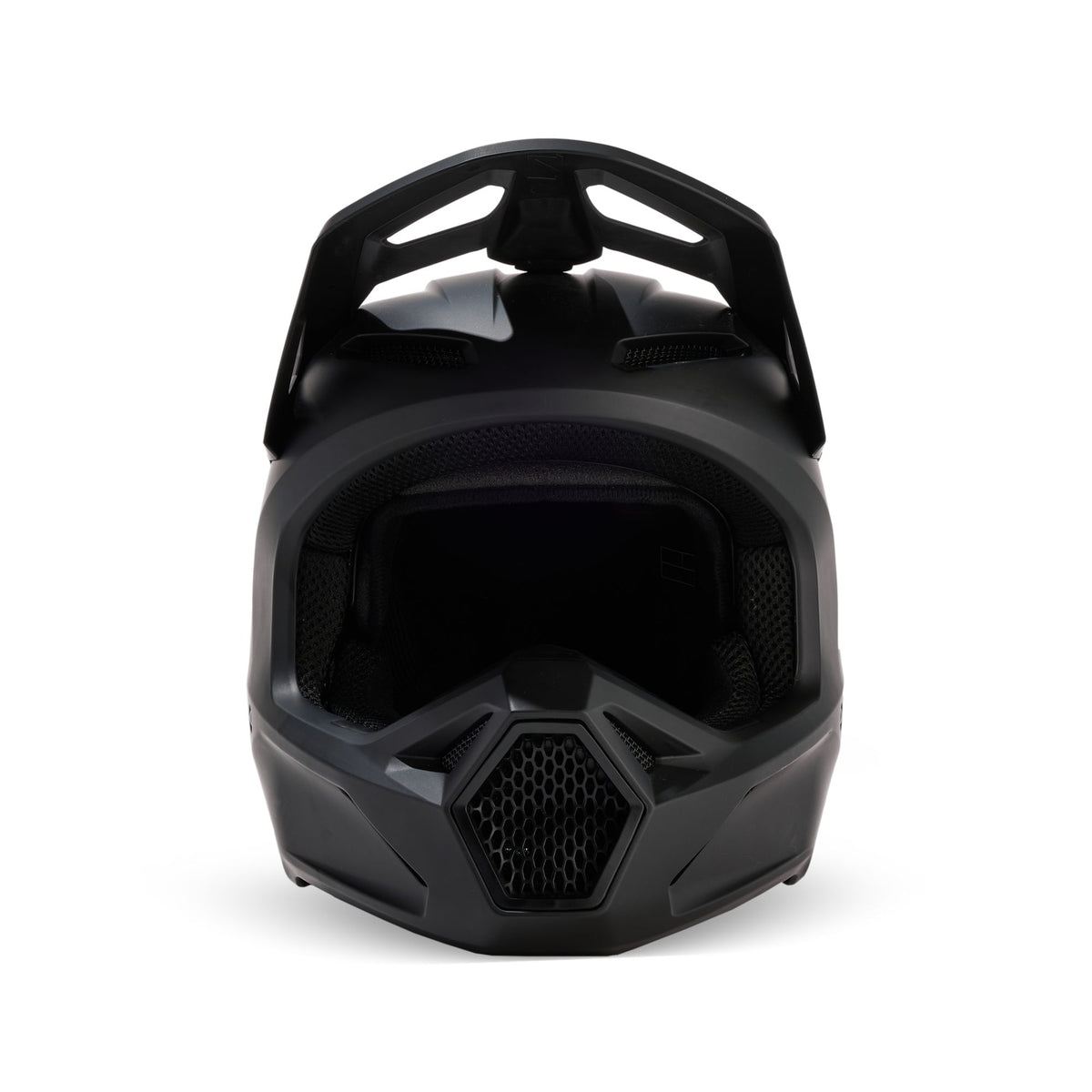 Fox Racing V1 Solid Helmet - Matte Black