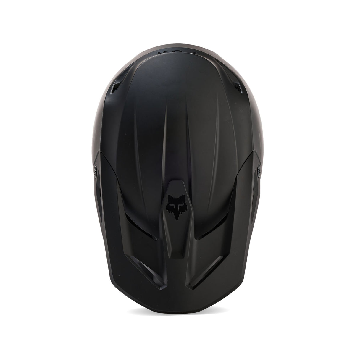 Fox Racing V1 Solid Helmet - Matte Black
