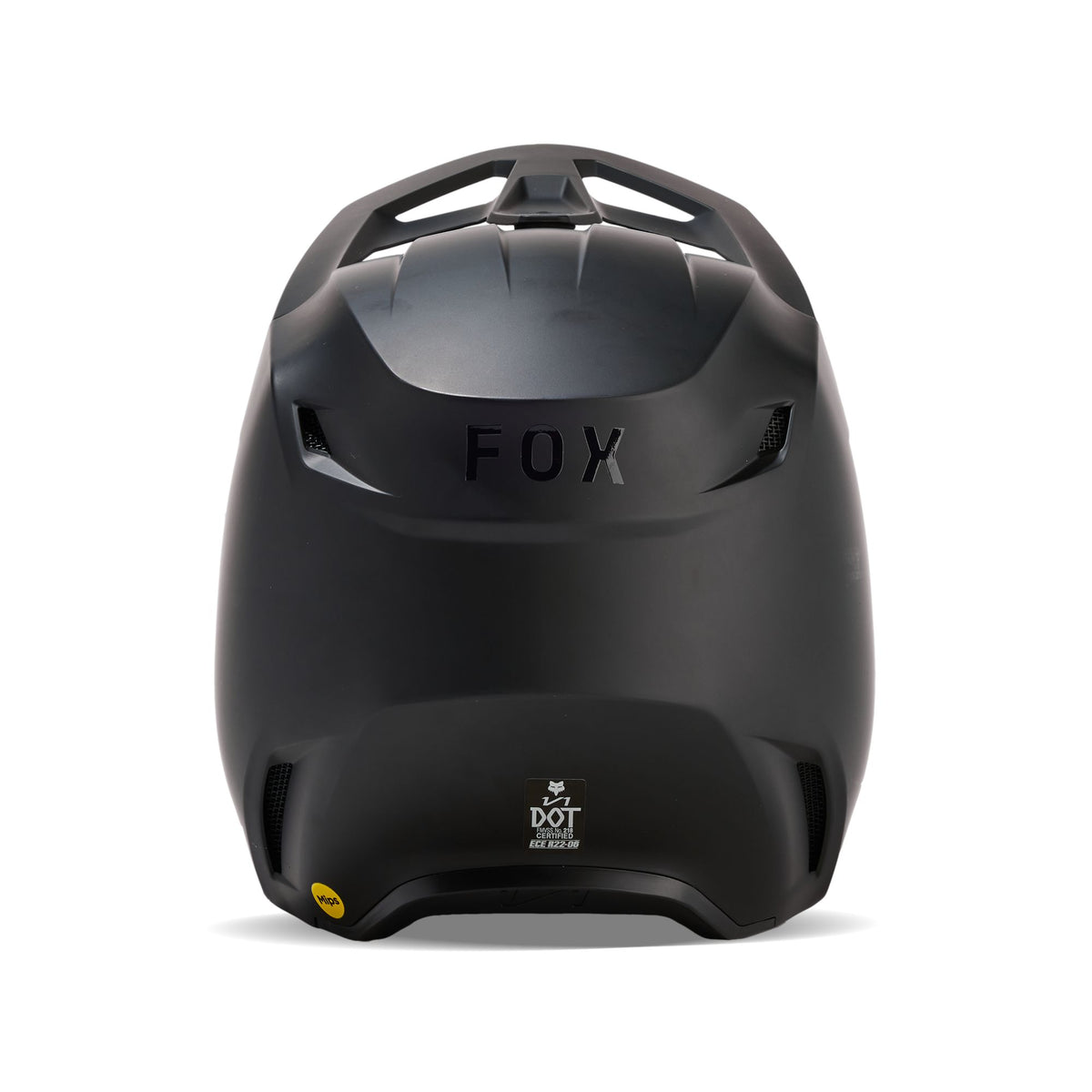 Fox Racing V1 Solid Helmet - Matte Black