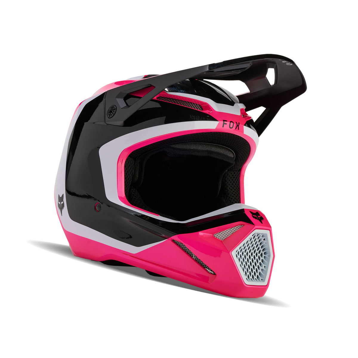 Fox Racing V1 Nitro Helmet - Black/Pink