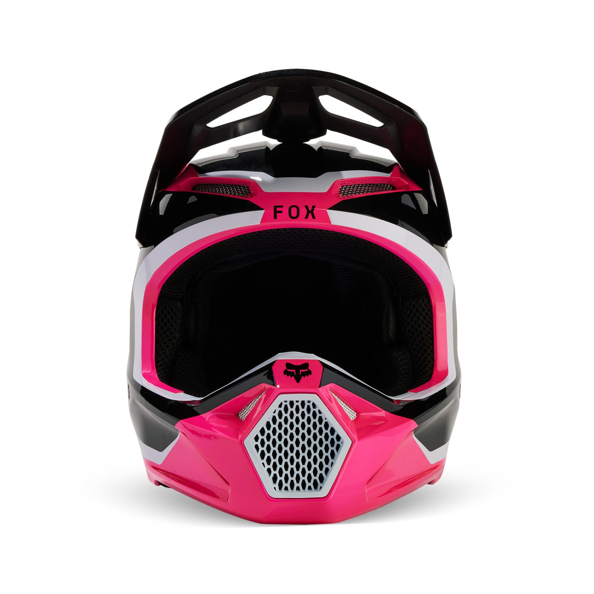 Fox Racing V1 Nitro Helmet - Black/Pink