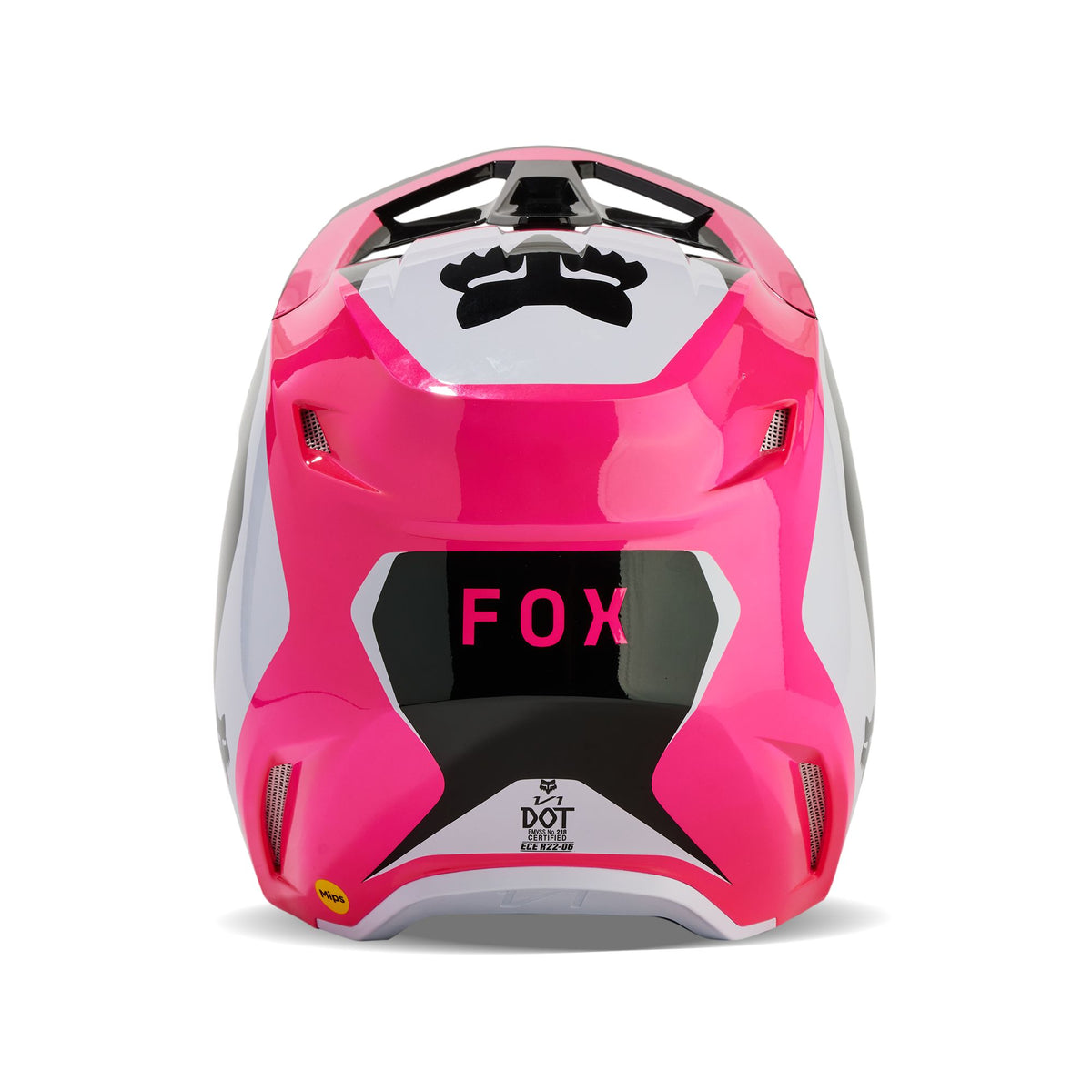 Fox Racing V1 Nitro Helmet - Black/Pink
