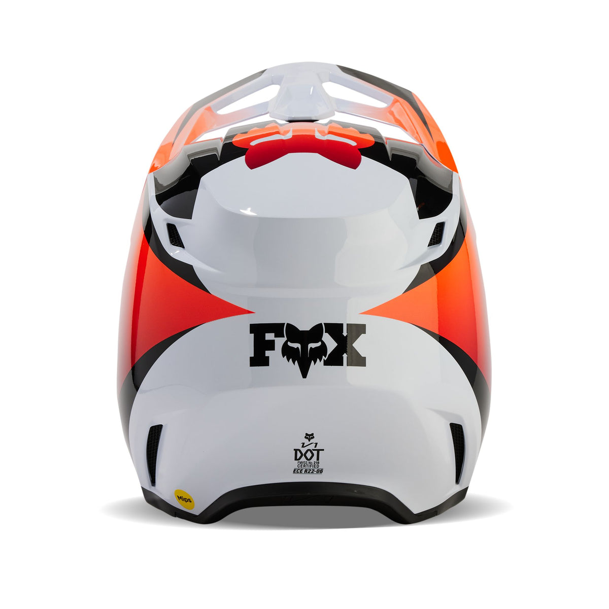 Fox Racing V1 Streak Helmet - White
