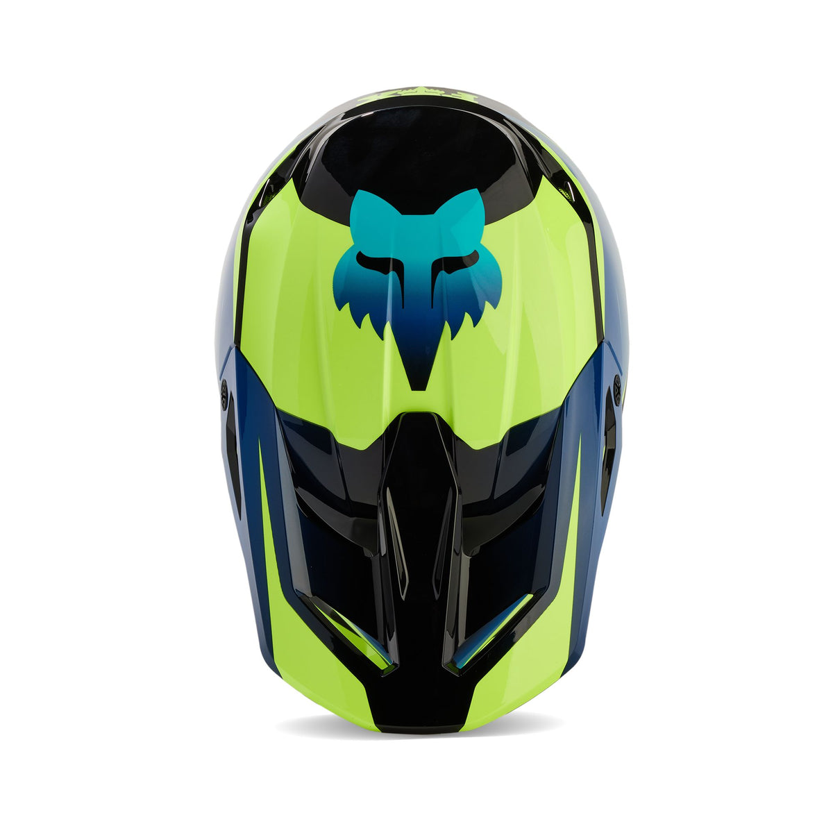 Fox Racing V1 Streak Helmet - Black/Yellow