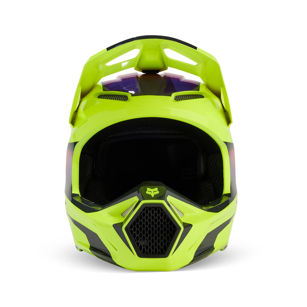 Fox Racing V1 Flora Helmet - Yellow