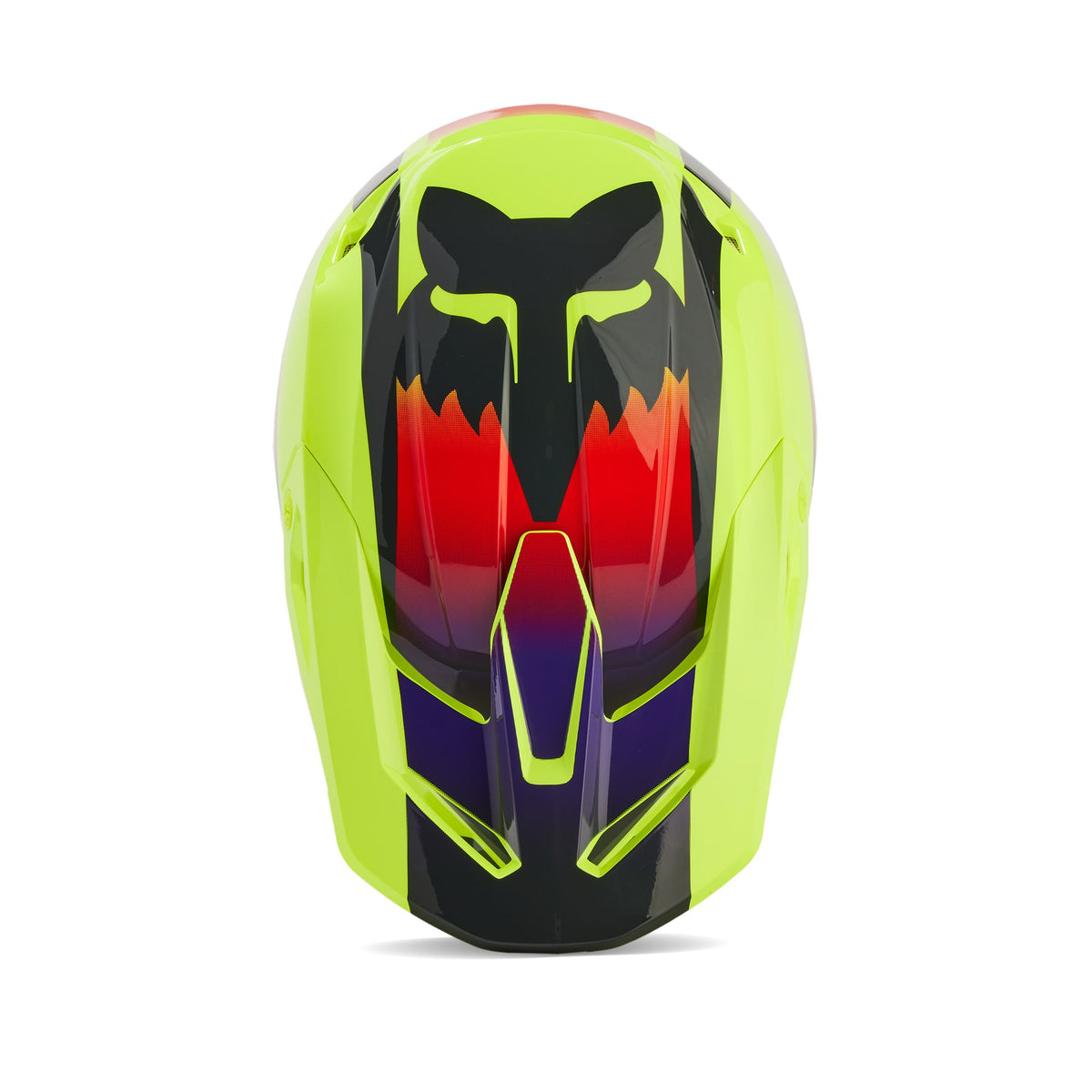 Fox Racing V1 Flora Helmet - Yellow