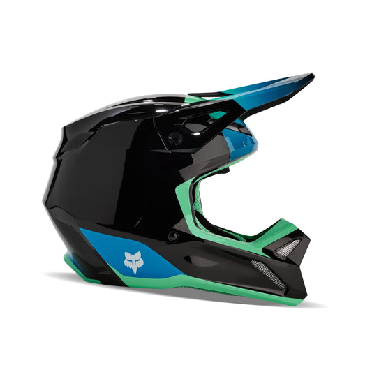 Fox Racing V1 Ballast Helmet - Black/Blue