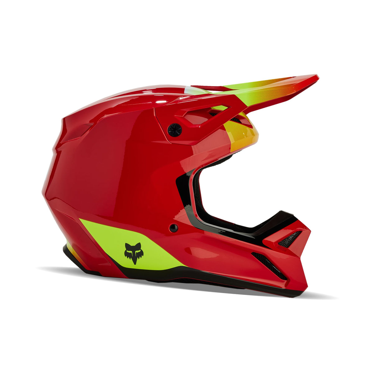 Fox Racing V1 Ballast Helmet - Flo Red