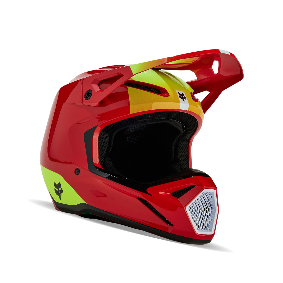 Fox Racing V1 Ballast Helmet - Flo Red