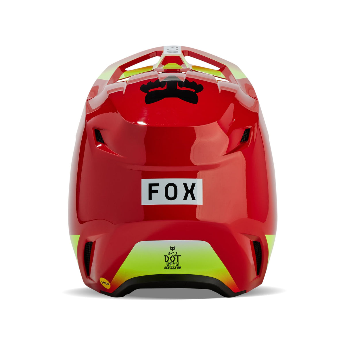 Fox Racing V1 Ballast Helmet - Flo Red