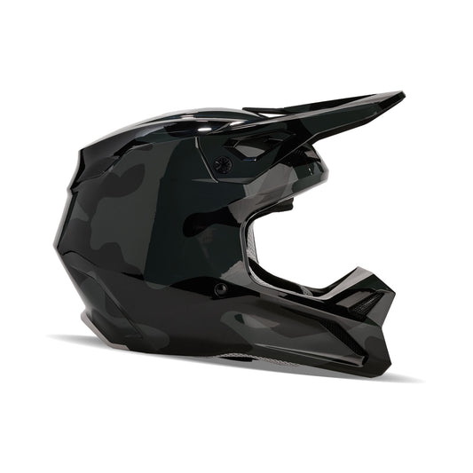 Fox Racing V1 Bnkr Helmet - Black Camo