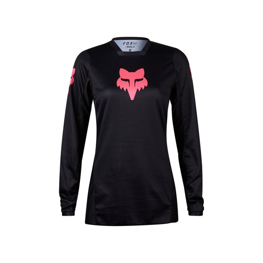 Fox Racing Womens Blackout Jersey - Black/Black