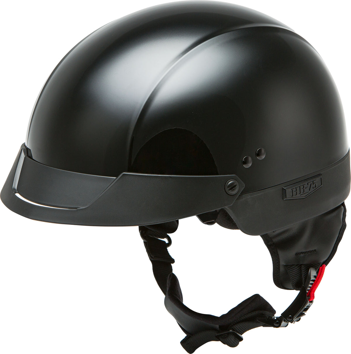 GMAX HH-75 Half Helmet Black