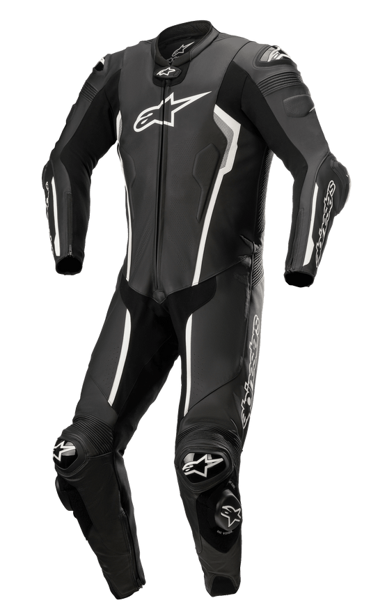Alpinestars Missile v2 1-Piece Leather Suit CLOSEOUT - Black/White