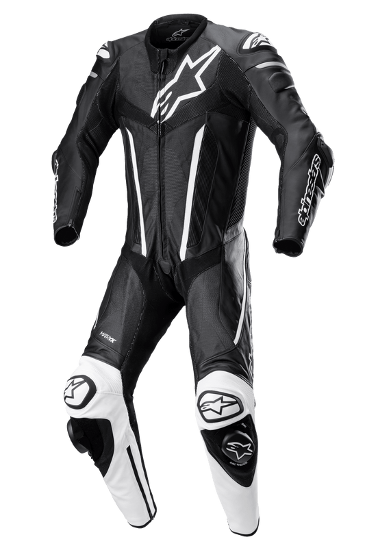 Alpinestars Fusion 1-Piece Suit CLOSEOUT - Black/White