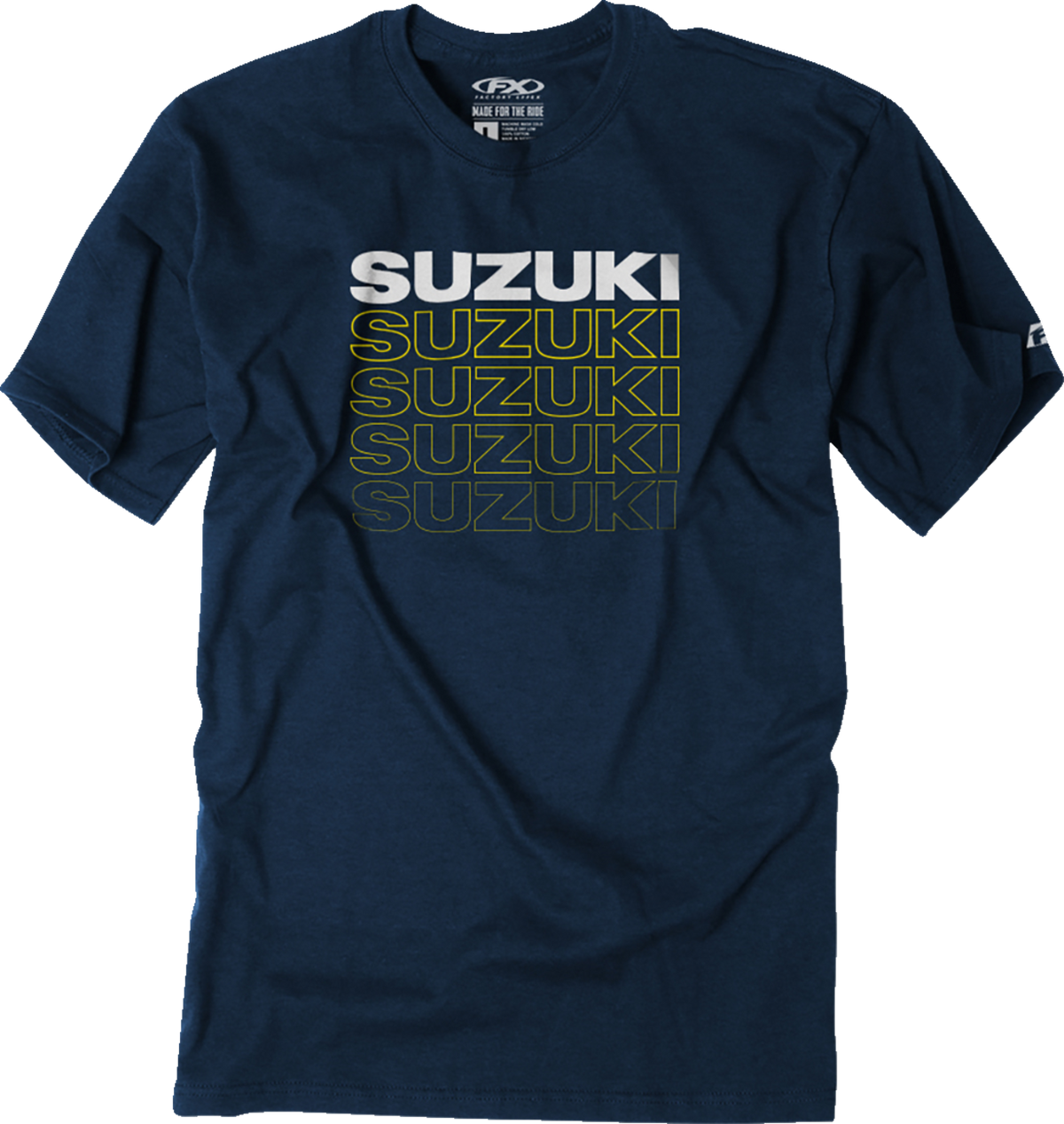 Facotry Effex Suzuki Repeat T-Shirt - Heather Navy