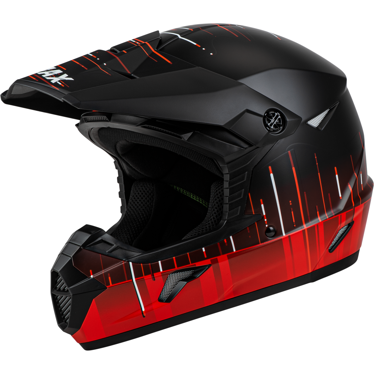 GMAX MX-46 Frequency Helmet Matte Black/Red