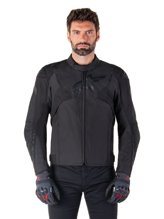Alpinestars T-Jaws V4 Waterproof Jacket - Black/Black
