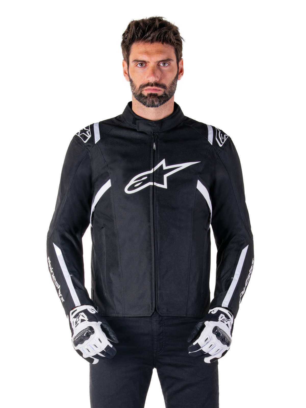 Alpinestars T-SPS V2 Waterproof Jacket - Black/White