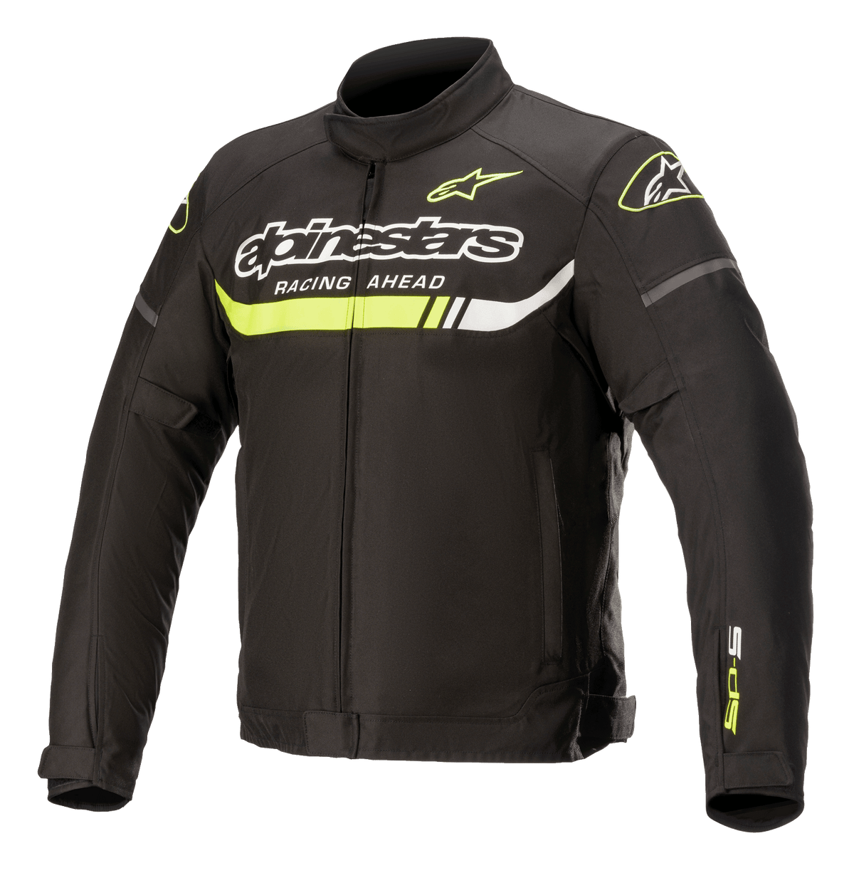 Alpinestars T-SP S Ignition Waterproof Jacket - Black/Yellow Fluo