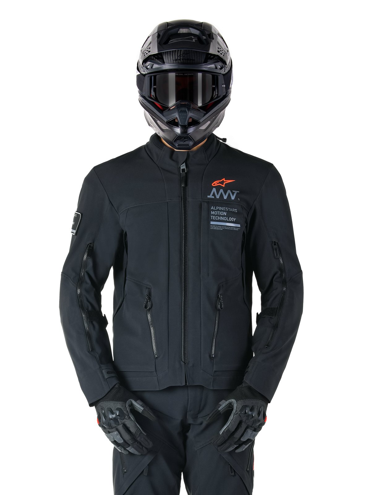 Alpinestars AMT-8 Stretch Drystar Xf Jacket - Black
