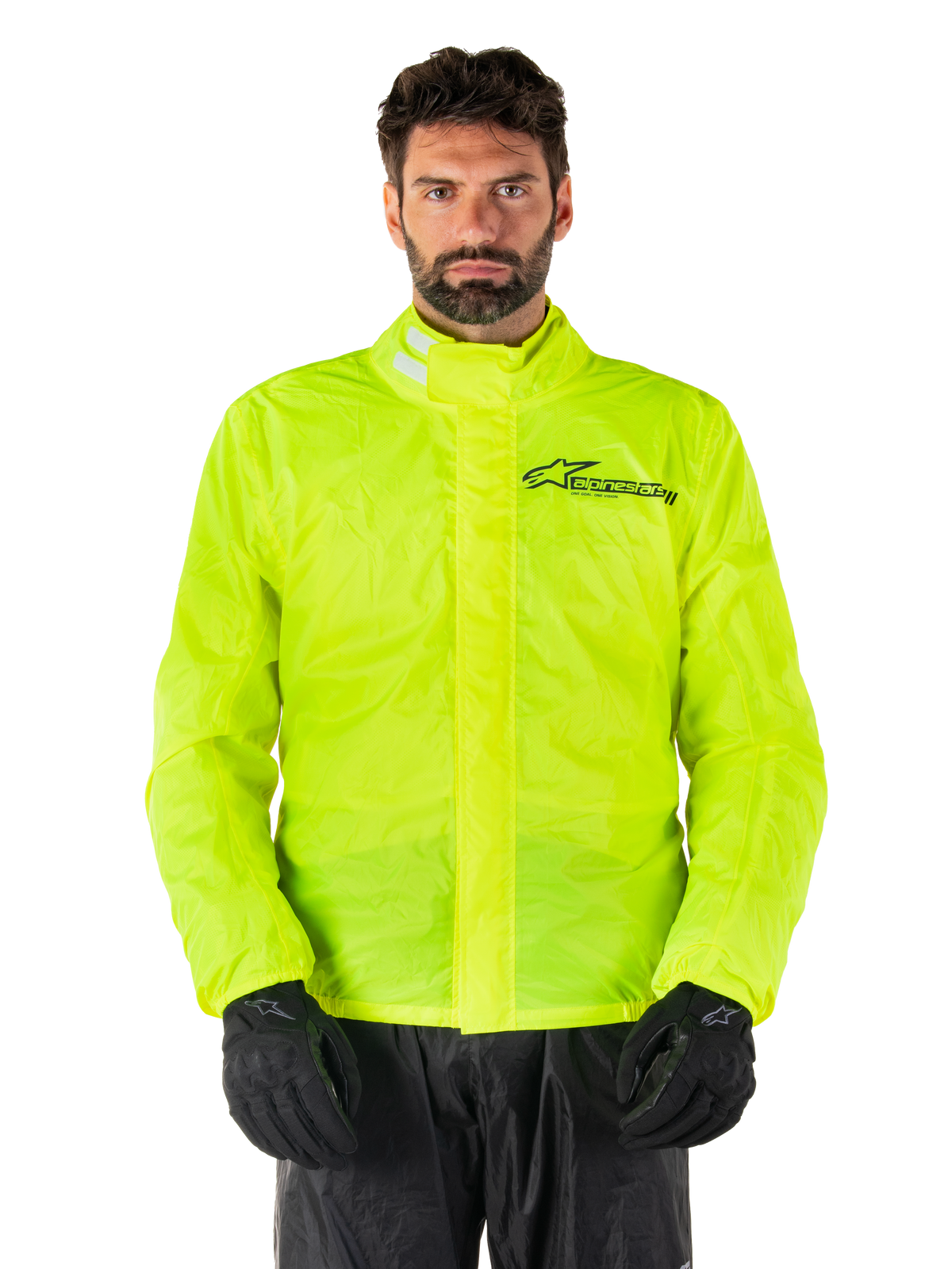Alpinestars Hurricane Rain V2 Jacket - Yellow Fluo