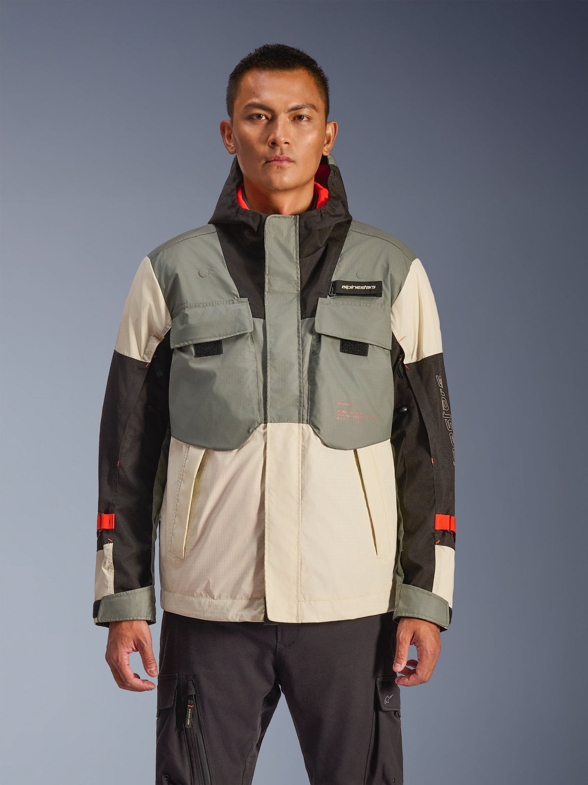 Alpinestars Mospher WP Jacket - Fur Gray/Black Ice