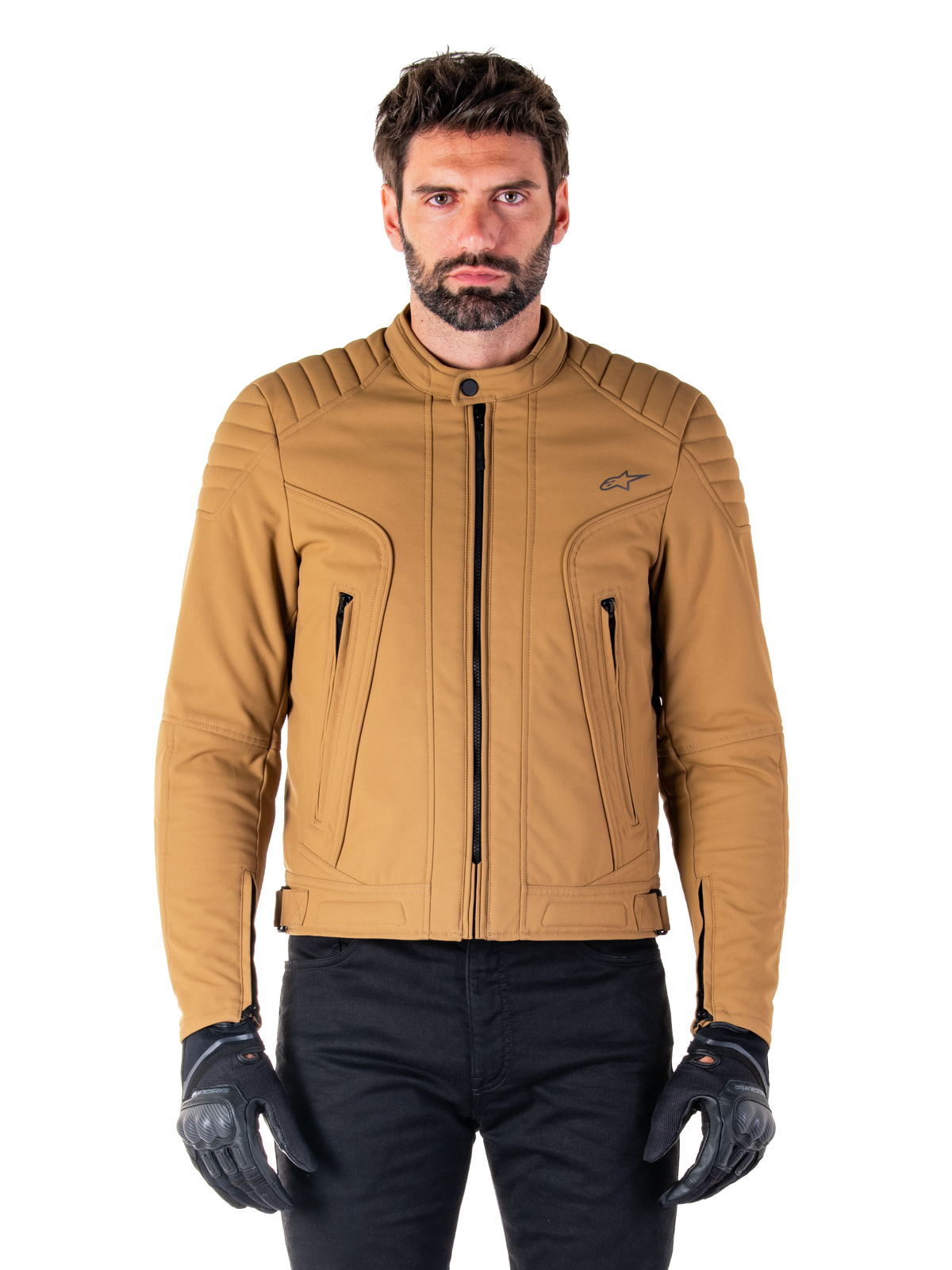 Alpinestars Clayton WR Jacket - Utility Brown Light Gold
