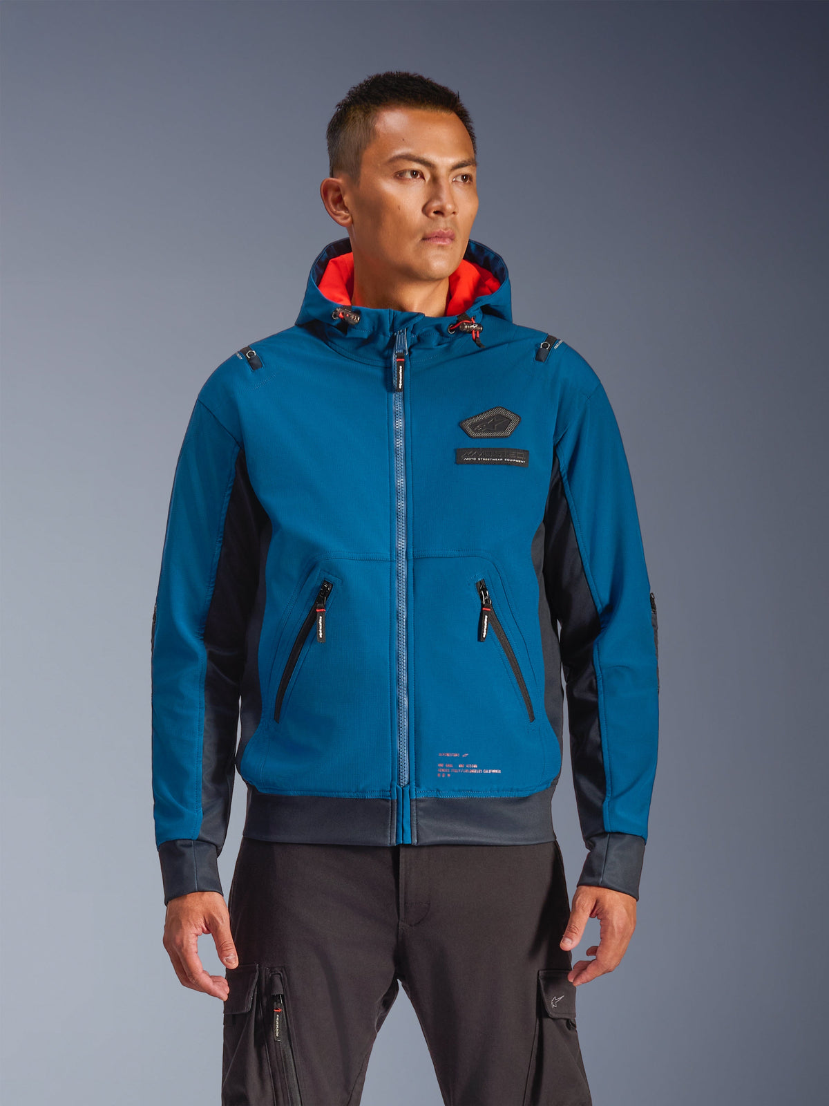 Alpinestars Moblast WP Jacket - Dark Petrol/Dark Navy