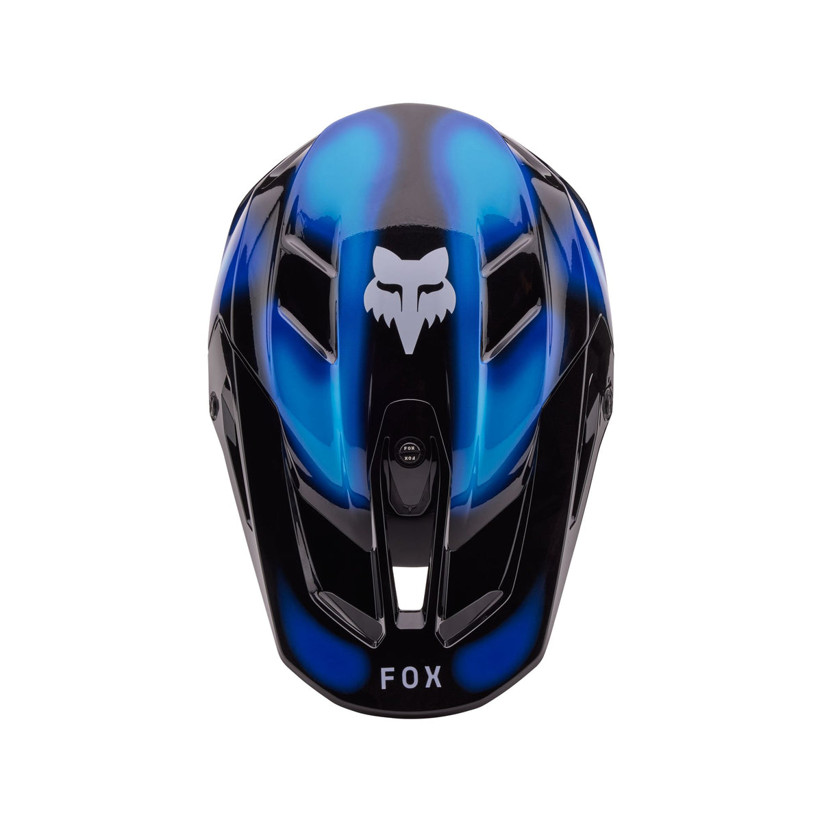Fox Racing V3 Volatile Helmet - Black/Blue