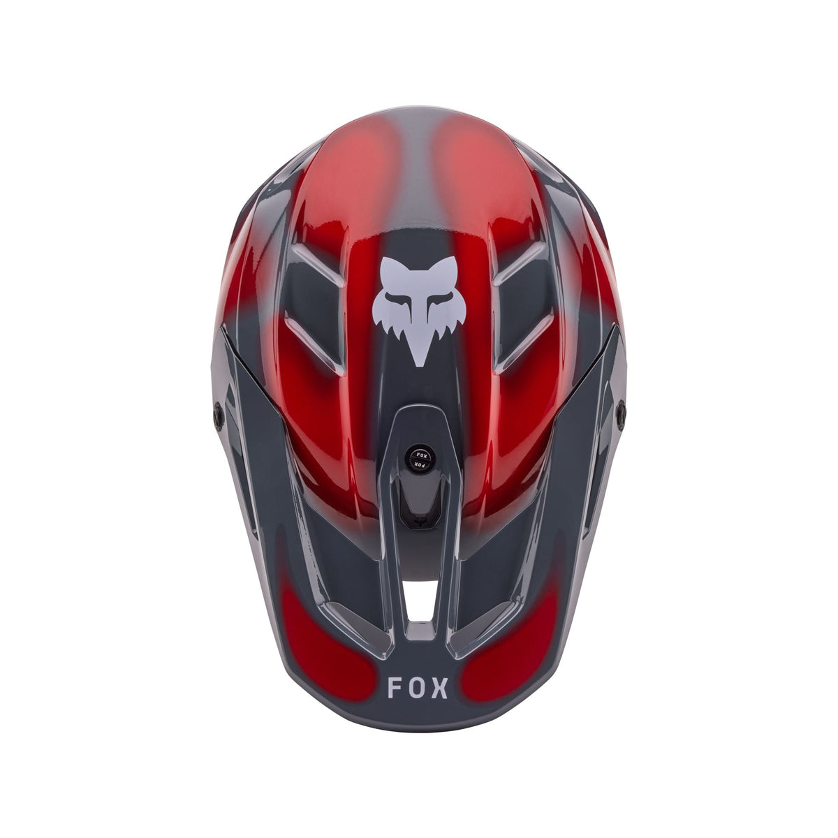 Fox Racing V3 Volatile Helmet - Grey/Red