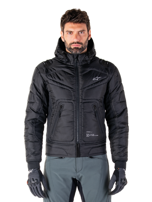 Alpinestars Mohobbs Waterproof Jacket - Black/Orange Fluo