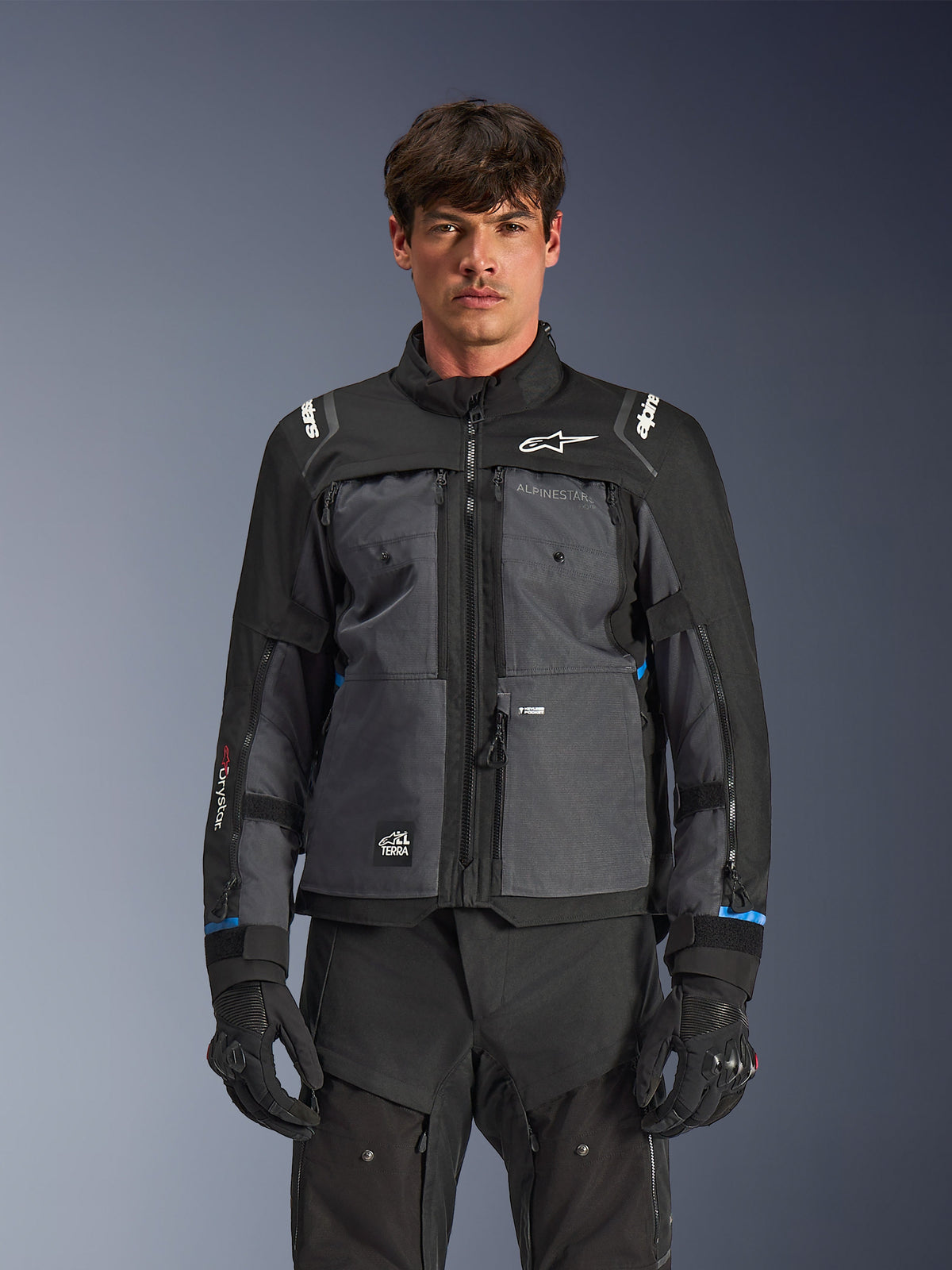 Alpinestars Cusco Drystar Jacket - Black/Deep Gray