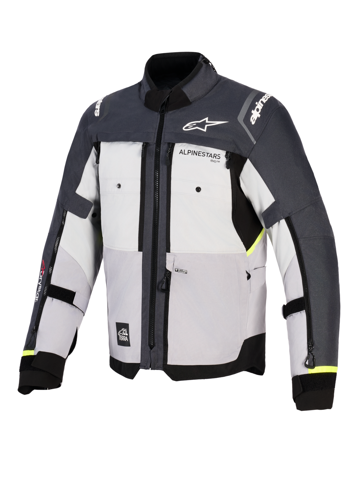 Alpinestars Cusco Drystar Jacket - Ice Gray/Mid Gray/Deep Gray