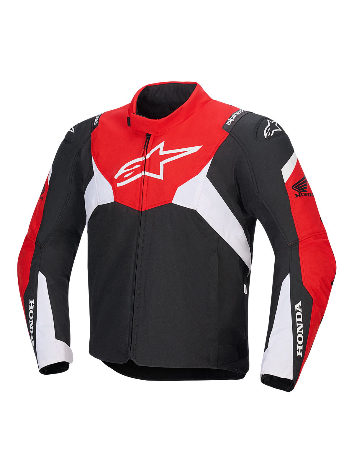 Alpinestars Honda T-Jaws V4 Wp Jacket - Black/Bright Red/White