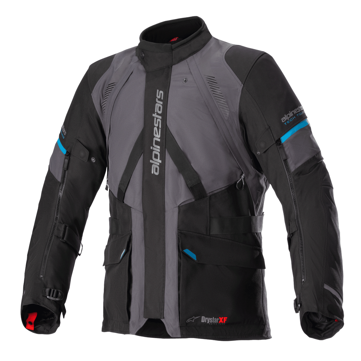 Alpinestars Monteira Drystar XF Jacket - Tar Gray/Black/Methyl Blue