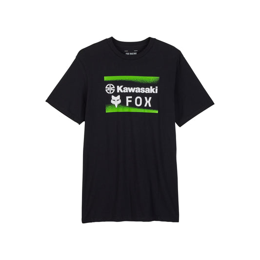Fox Racing Fox X Kawasaki Premium Tee CLOSEOUT - Black