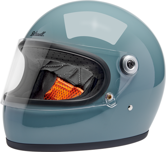 Biltwell Gringo S Helmet - Gloss Agave Blue - 2XL