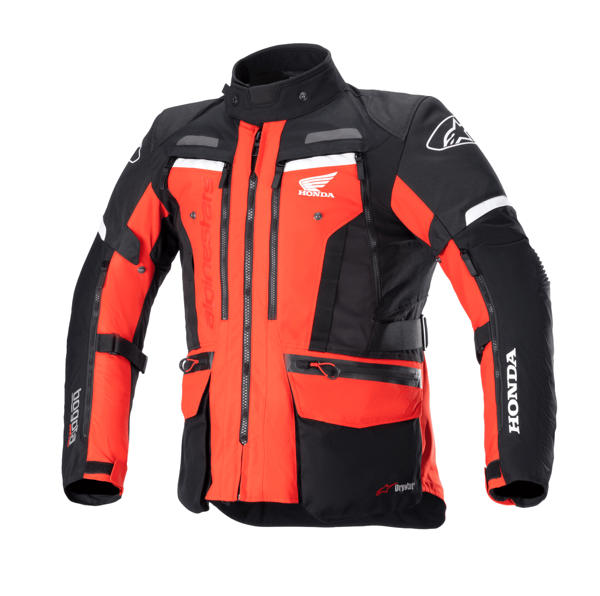 Alpinestars Honda Bogota' Pro Drystar Jacket - Bright Red/Black