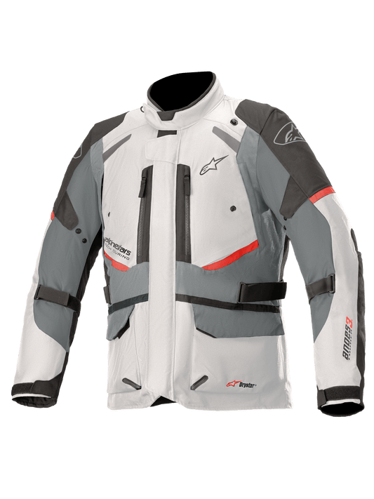 Alpinestars Andes V3 Drystar Jacket - Ice Gray/Dark Gray