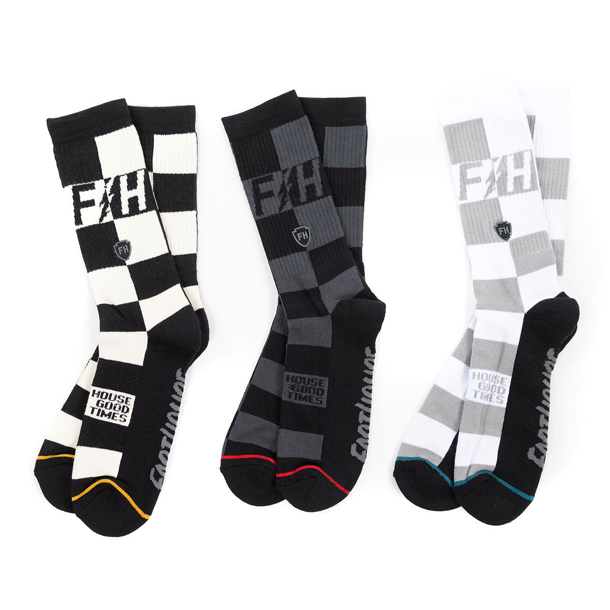 Fasthouse Lineup 3-PK Socks