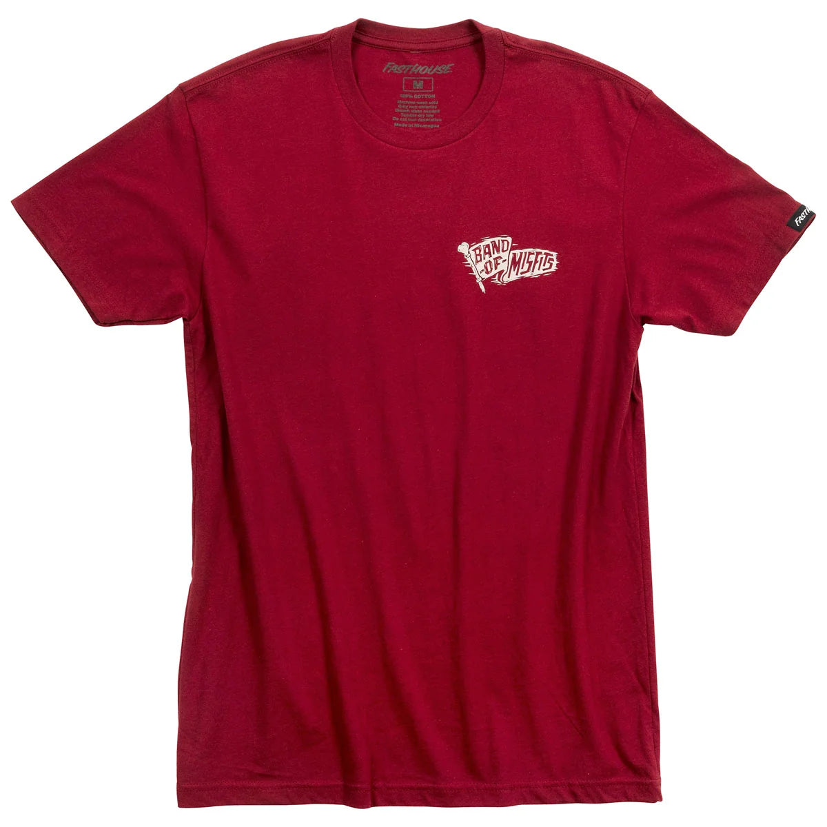 Fasthouse Youth Marauder Tee - Cardinal