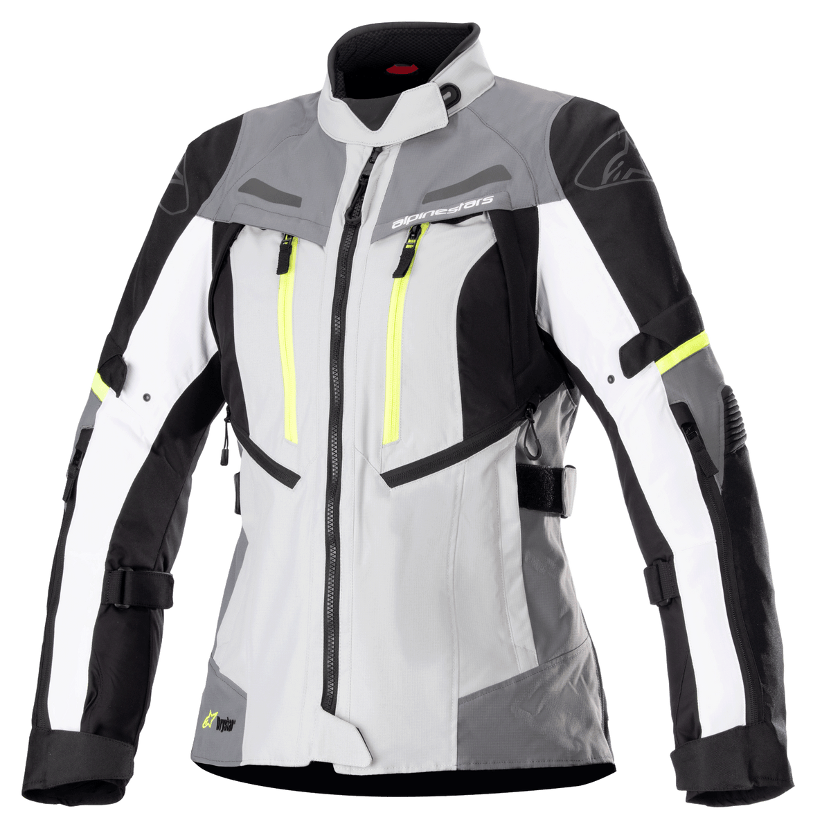 Alpinestars Womens Stella Bogota' Pro Drystar Jacket - Ice Gray/Dark Gray