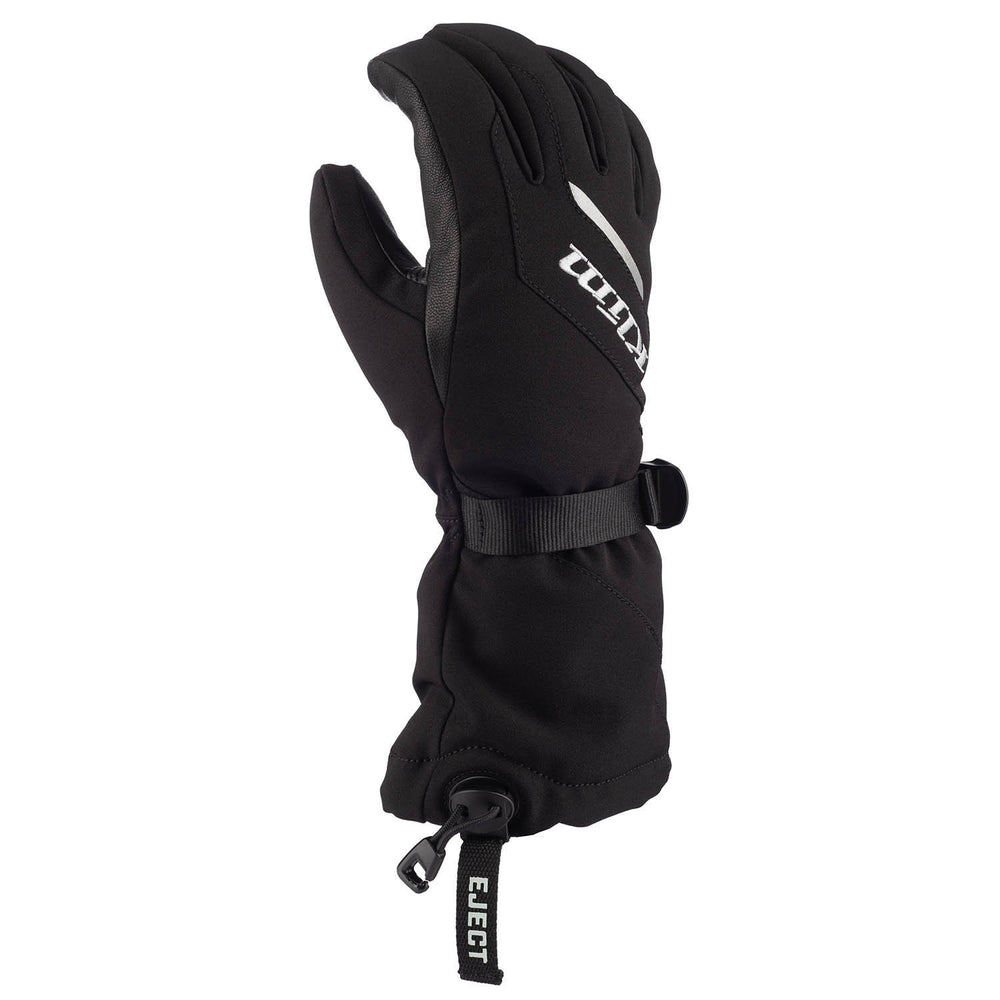 Klim Womens Ember Gauntlet Glove - Black/High-rise
